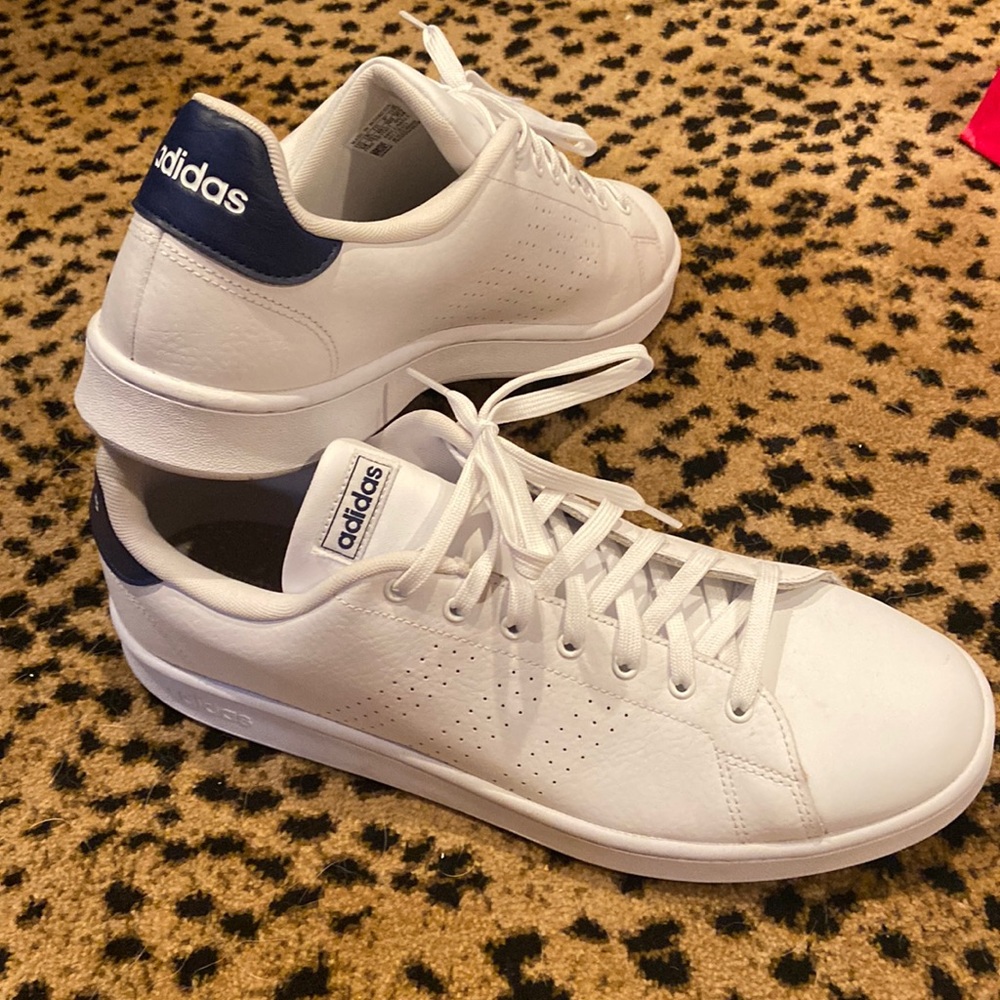 Mens new adidas white cloud foam comfort